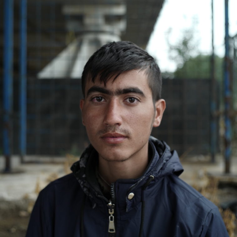 Fouad (15), Afghanistan close